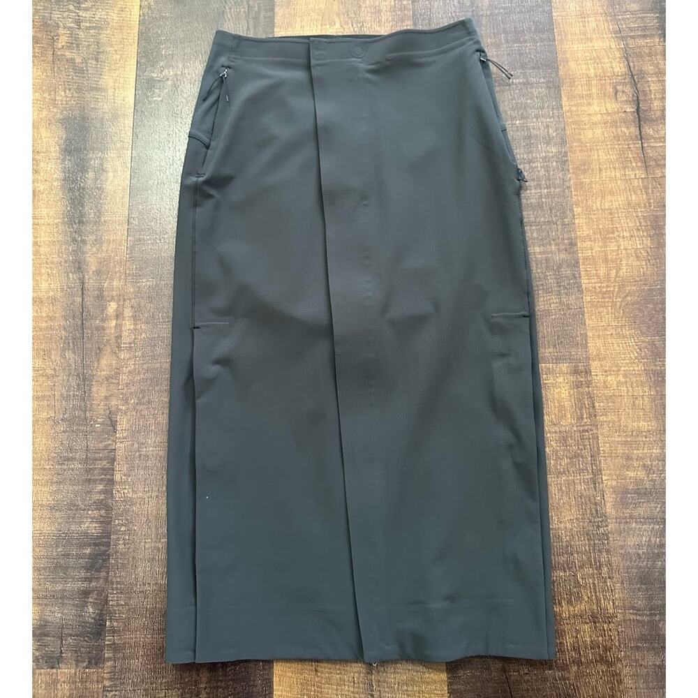 Lululemon The Lab Convertible Snap Skirt Black Size 4